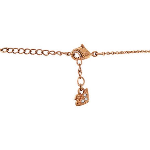 Swarovski Rose Gold Versitile Vermeil Grass Strandage Necklace Brand New in Box - Picture 3 of 5